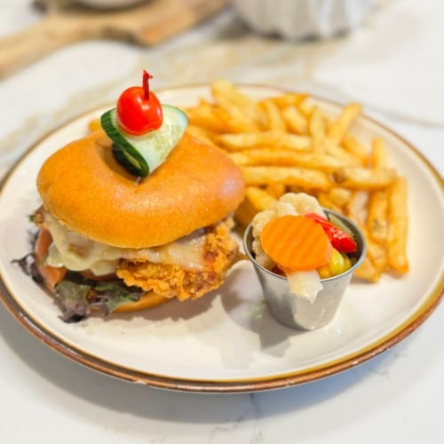 Fried Chicken Sandwich.