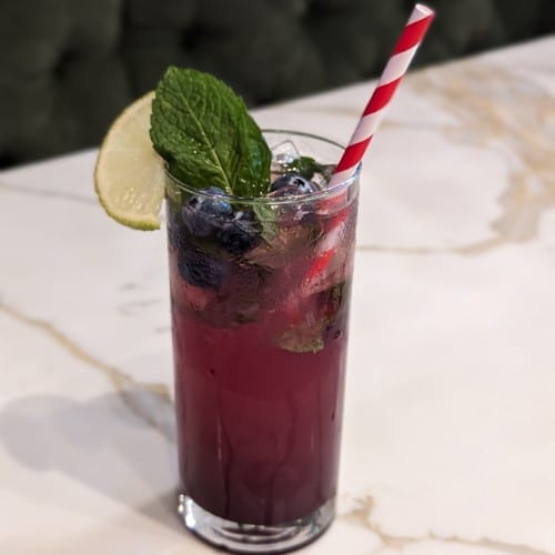 Lemon Blueberry No-jito.