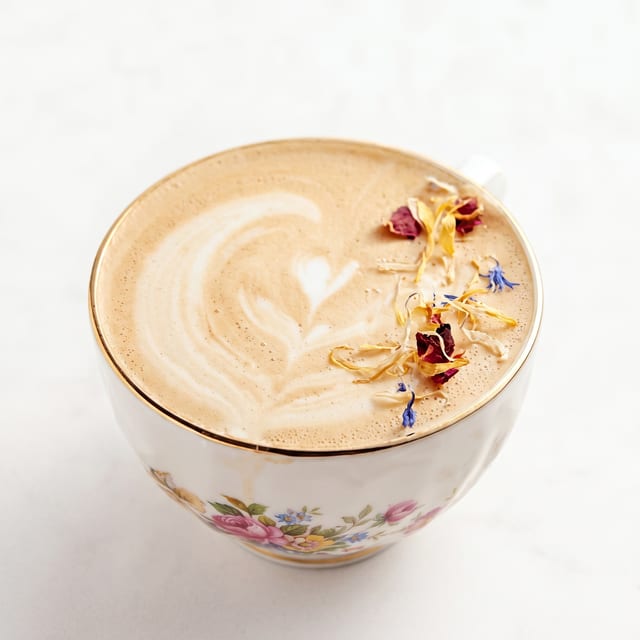 Orange Blossom Latte.