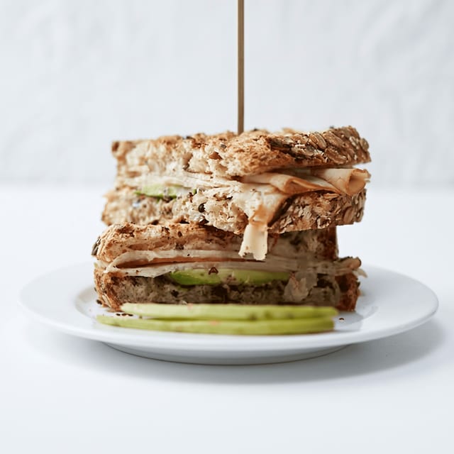 Turkey Pesto Sandwich.