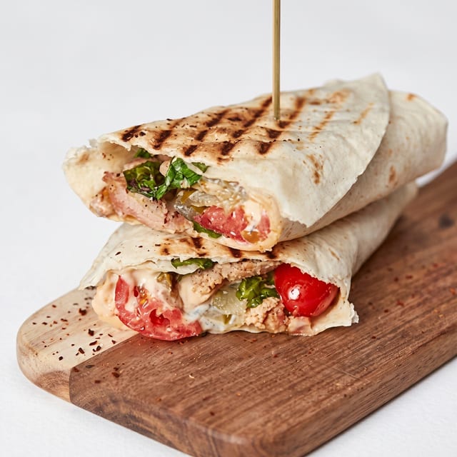 Chicken Shawarma Wrap.
