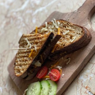 Grilled Cheese - American and Mozzarella