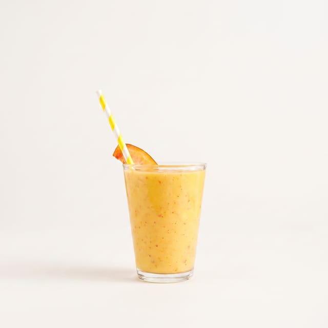 Peach Smoothie.