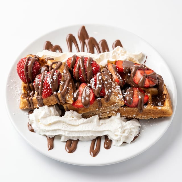 Double Chocolate Waffle.