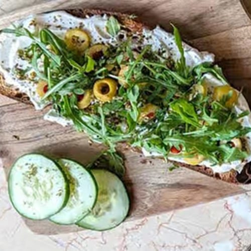Green Olive Tartine.