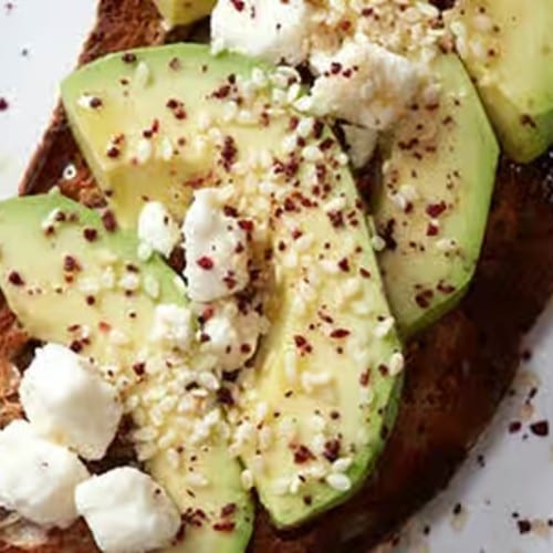 Avocado Toast Tartine.