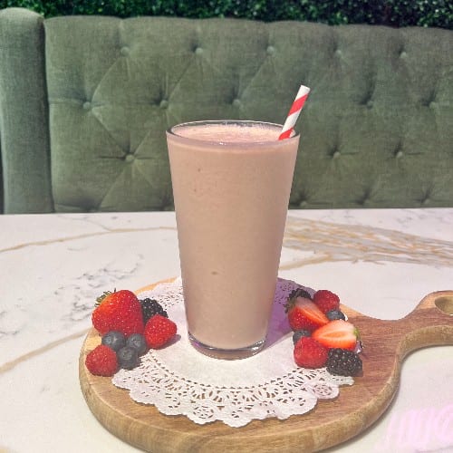 Blooming Berry Smoothie.