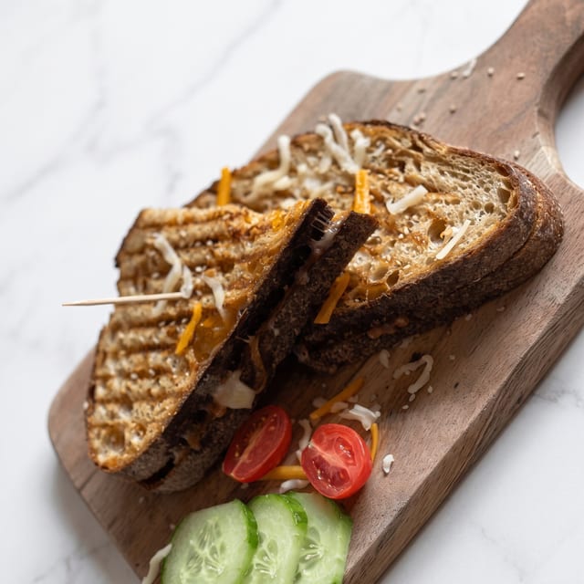 Grilled Cheese - American and Mozzarella.