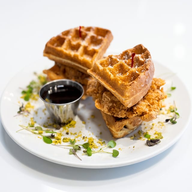 Chicken and Waffles.
