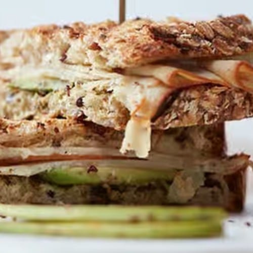 Turkey Pesto Sandwich.