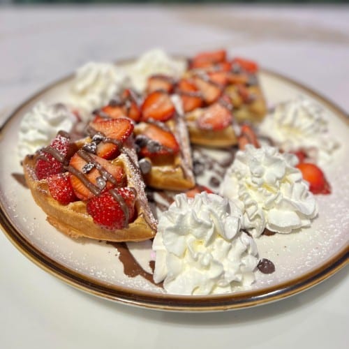 The Pistachio Waffle.