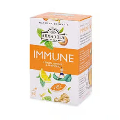 Immune (Lemon, Ginger, Turmeric) Tea.