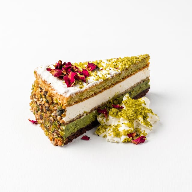 Ricotta & Pistachio Cake.